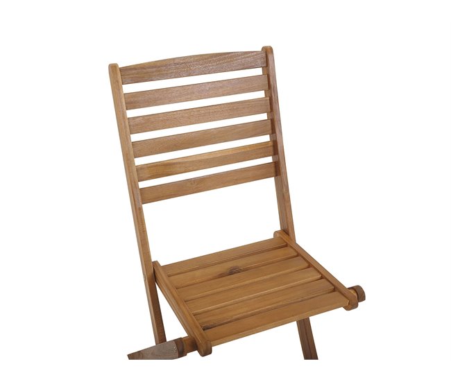 Beliani Conjunto de comedor TOLVE Marron