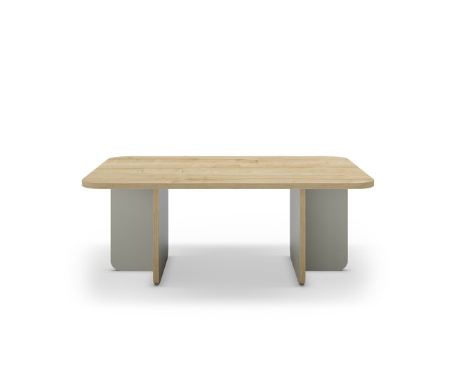 Mesa de centro rectangular HILLARY Verde