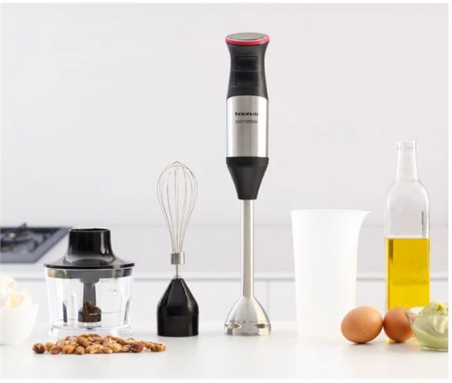 Batidora de varilla TAURUS BAPI 1200 PLUS Inox Negro