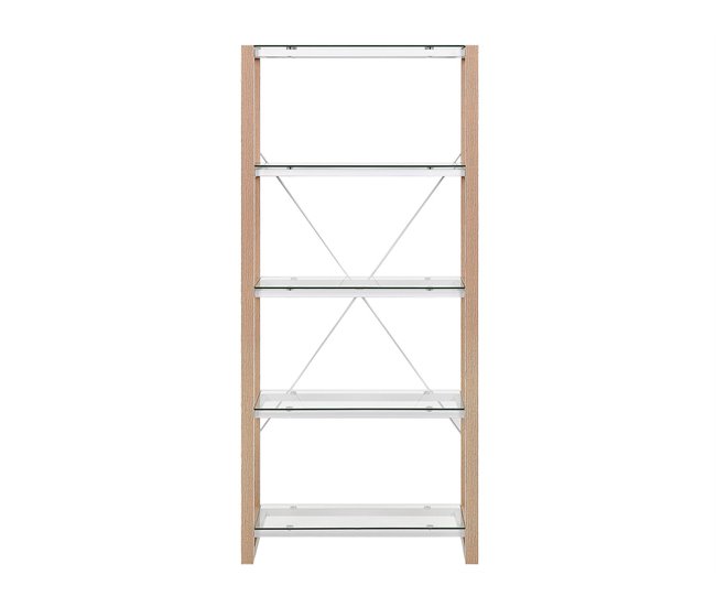 Beliani Estante para libros JENKS Blanco