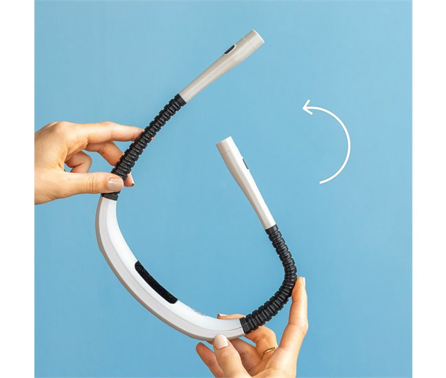 Luz de Lectura Recargable para Cuello Negro