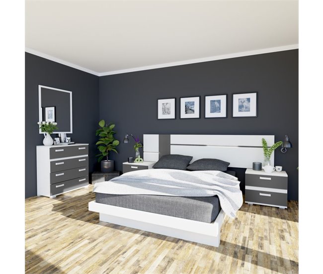 Dormitorio Ataneq Air 4C Gris Oscuro