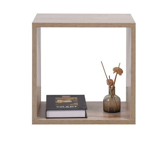 Estantería cuadrada CUBOX Roble