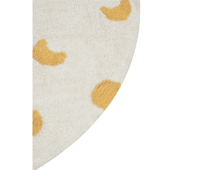 Beliani Alfombra de pelo corto LOTI Beige