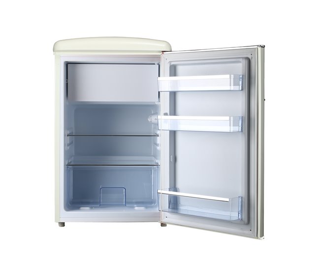 Frigorífico Table Top con congelador - Frigelux R4TT108RRE Crema