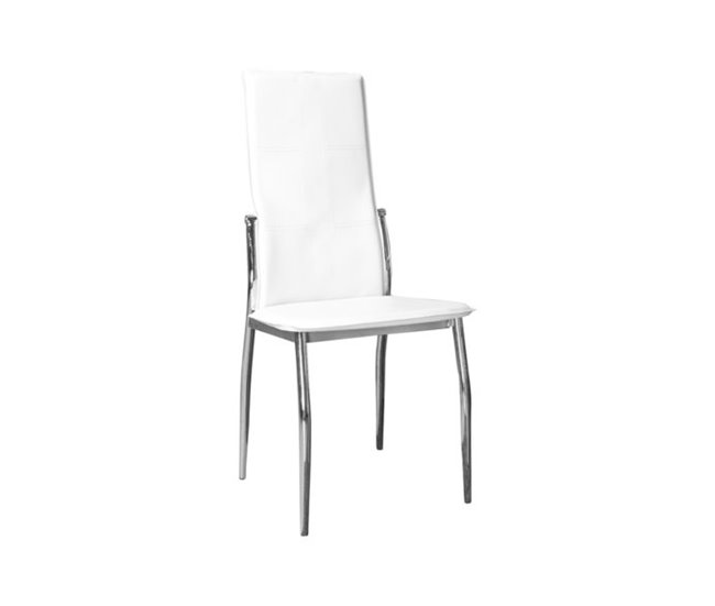 Mesa de cristal templado 150x90 Blanco