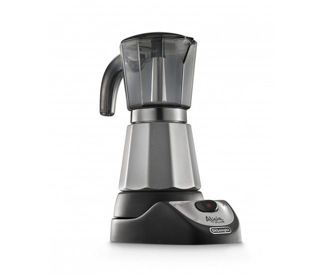 Cafetera Italiana Eléctrica Alicia EMK6 Plateado