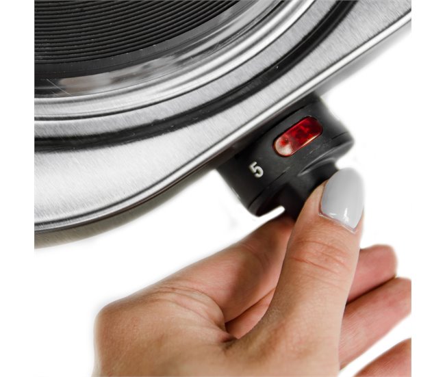 Cocina electrica portatil Camry CR 6510 Plateado