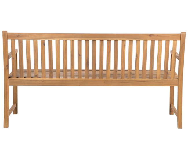 Beliani Banco Madera de acacia con certificado FSC® VIVARA Marron