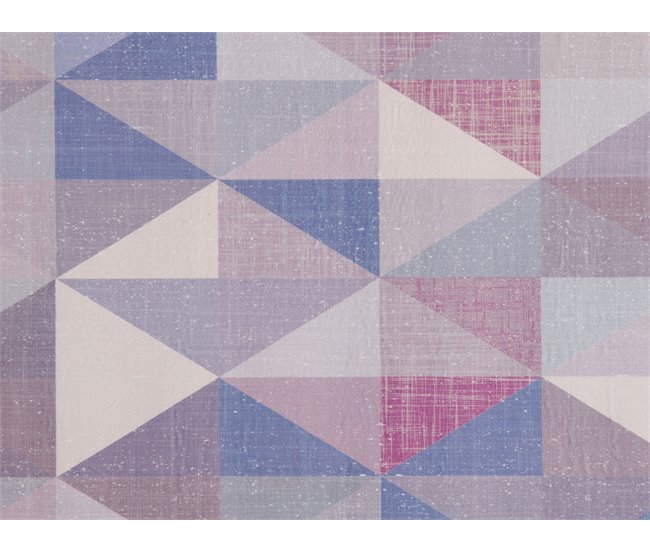 Beliani Alfombra de pelo corto KARTEPE 140x200 Azul
