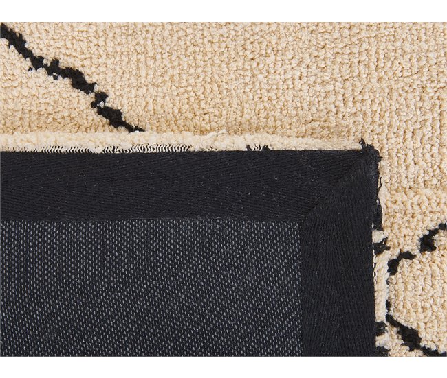 Beliani Alfombra de pelo corto MUTKI 160x230 Beige