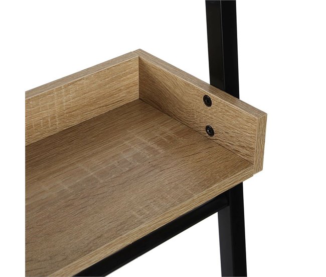 Estantería de Baño Negro/ Crema