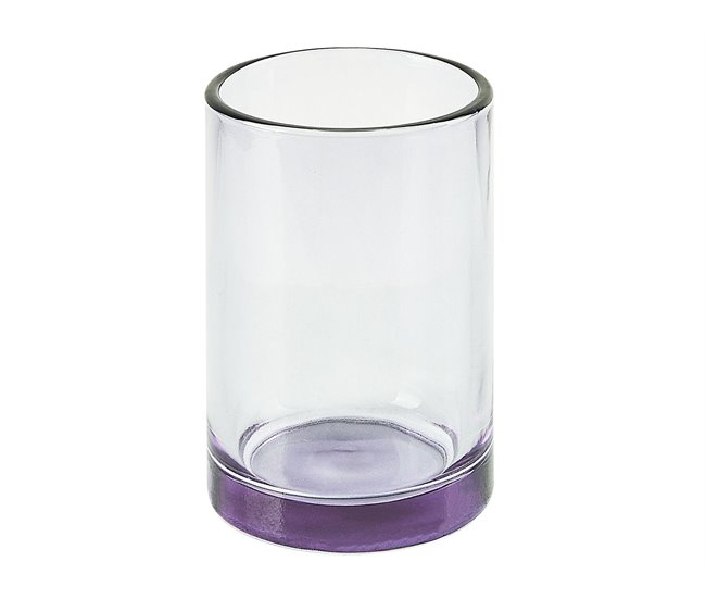 Beliani Conjunto de accesorios de baño TELMA Lavanda