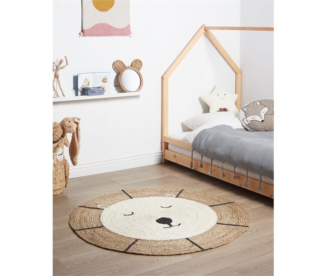 Beliani De pelo corto KOVU Beige