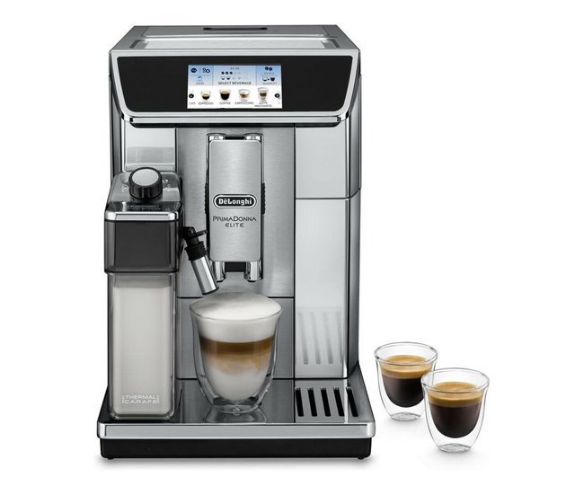 Cafetera Superautomática ECAM650.75 Gris