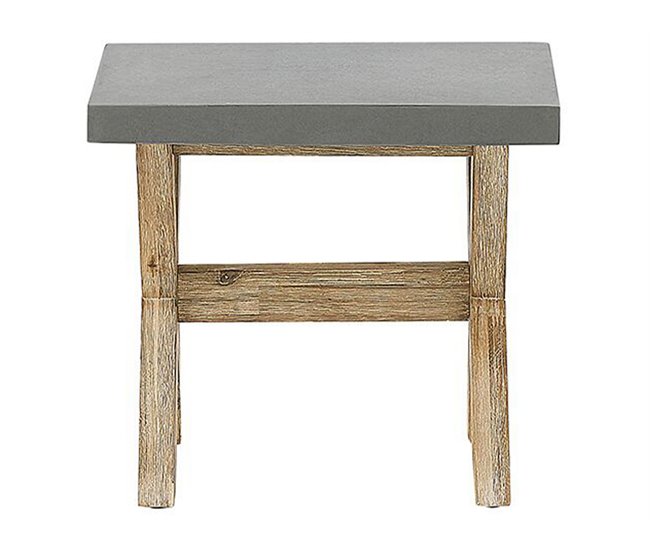 Beliani Conjunto de comedor OLBIA Gris