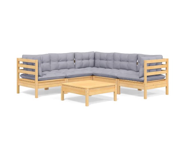 Conjuntos de jardin Gris