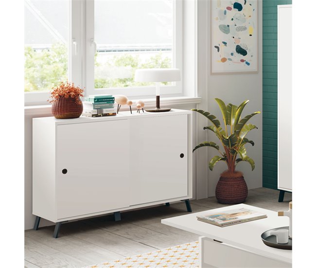 Aparador Briebe Lys BRI-1048 120 Blanco