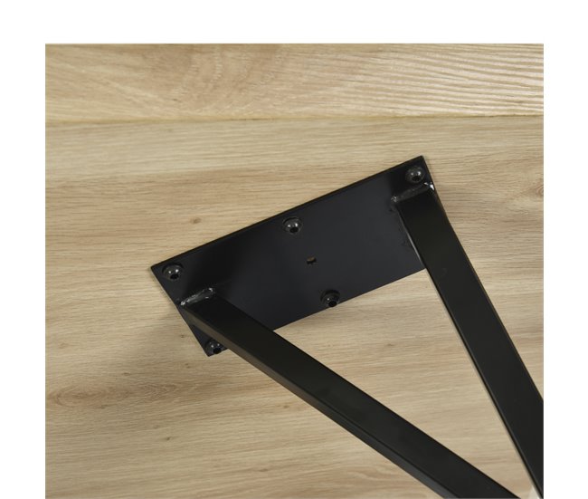 Mesa de comedor alta roble YAZ Roble