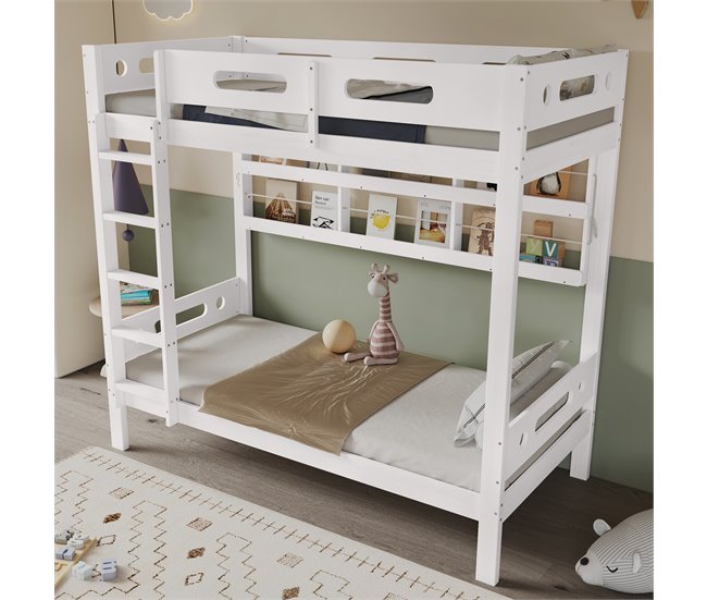 Cama litera Blanco