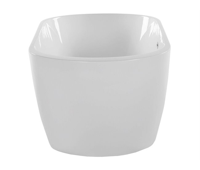 Beliani Bañera independiente NEVIS 75x160 Blanco
