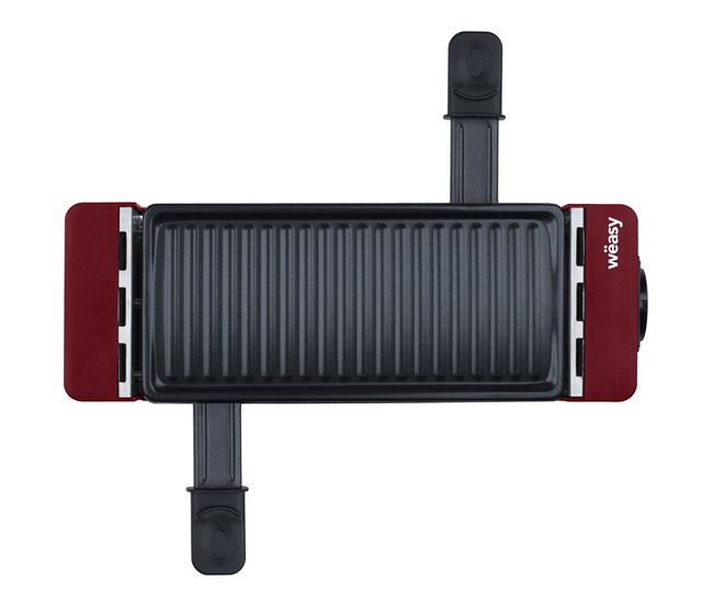 Grill 2 En 1 Tik12 Wëasy Negro/ Rojo