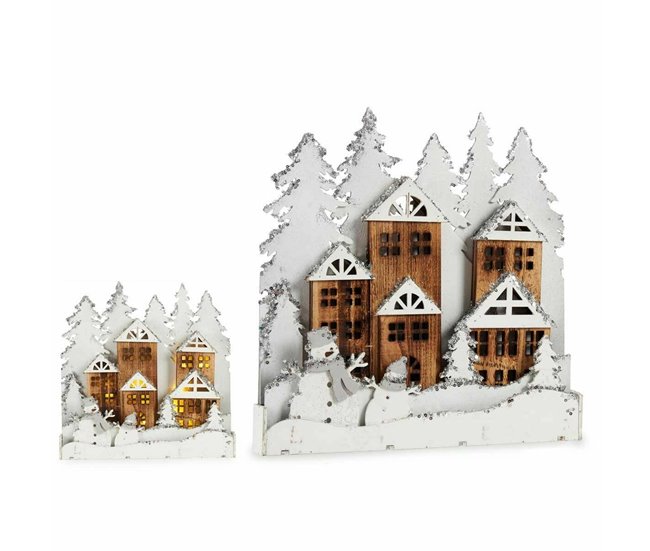 Figura Decorativa Natural/ Blanco