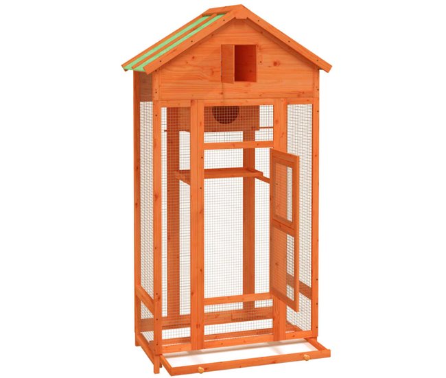 Casita Para Pájaros Marron