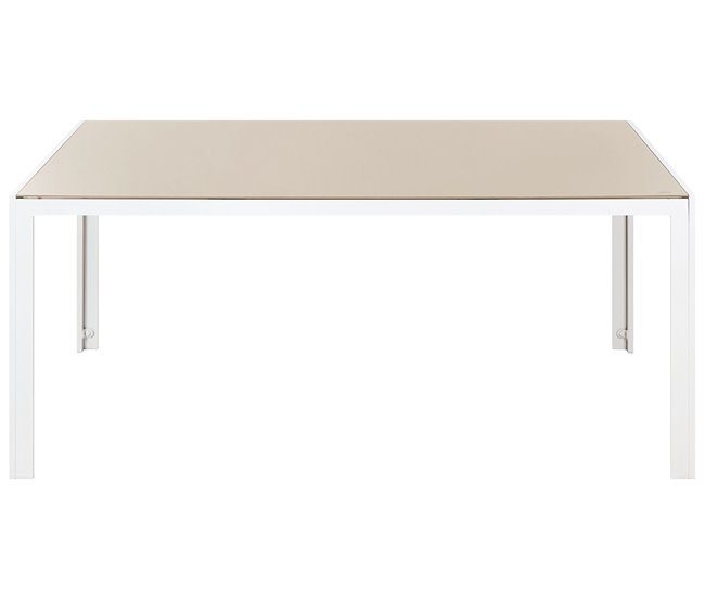 Beliani Mesa de jardín CATANIA Beige