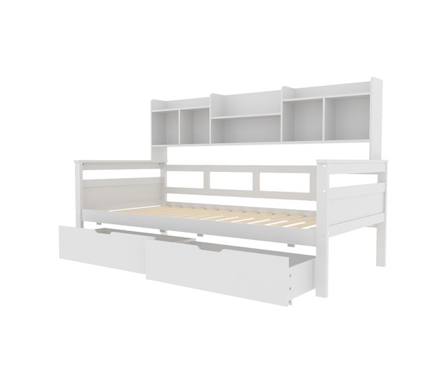 Camas infantiles 96x205 Blanco