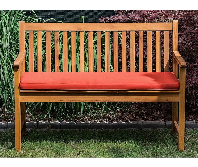 Beliani Cojín de asiento VIVARA 112x54 Rojo