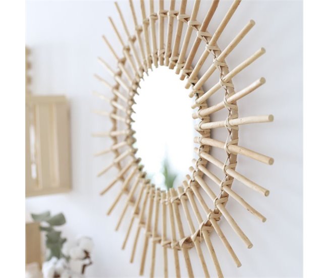 Espejo pequeño Marron