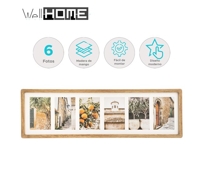 Well Home Marco múltiple Milea 6 fotos Beige