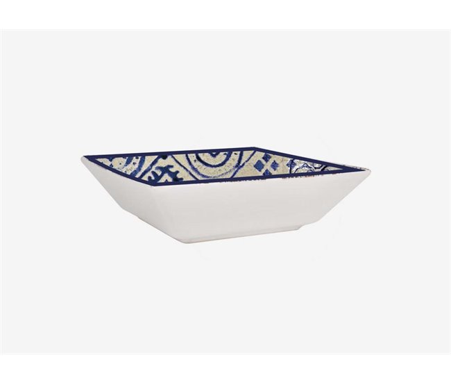 Bol ALTAMIRA/JAMEO/DRACH marca LA MEDITERRÁNEA 18x18cm Azul