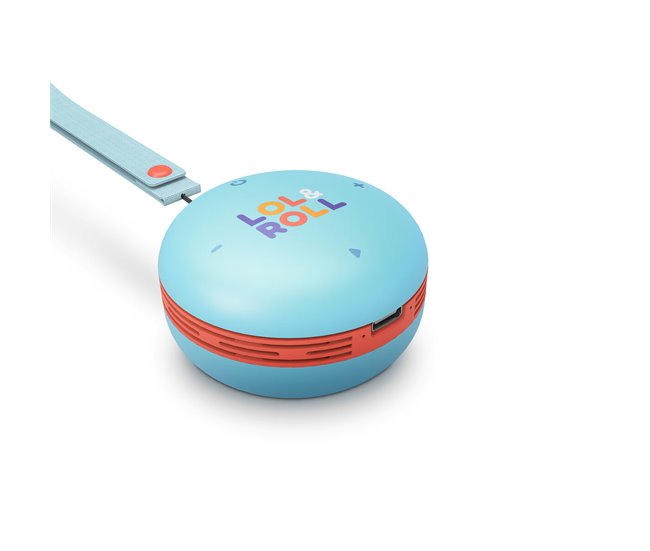 Altavoz Bluetooth Portátil Lol&Roll Pop Azul