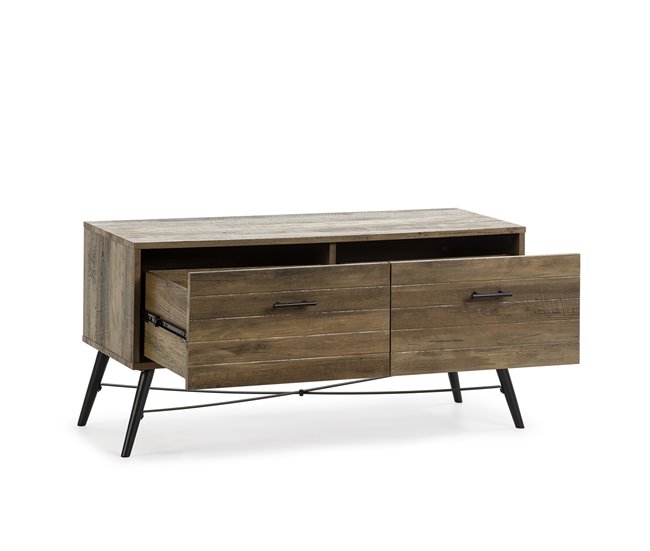 Mueble TV Clavel 2 cajones Madera