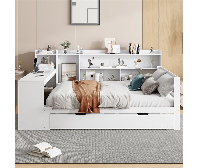 Camas nido 165x245 Blanco