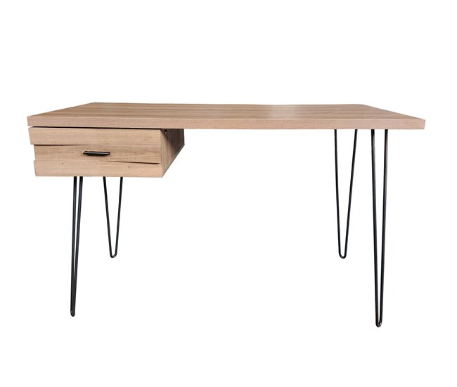 Mesa de escritorio PAMELA roble Marron