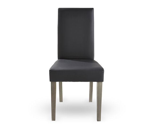 Pack de 2 sillas NAMUR gris oscuro Gris Oscuro
