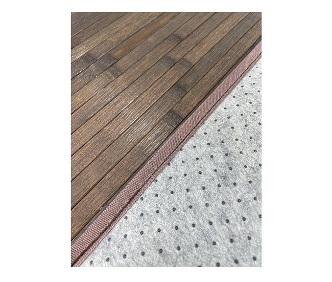 Acomoda Textil – Alfombra Bambú para Interior y Exterior. 80x150 Marron