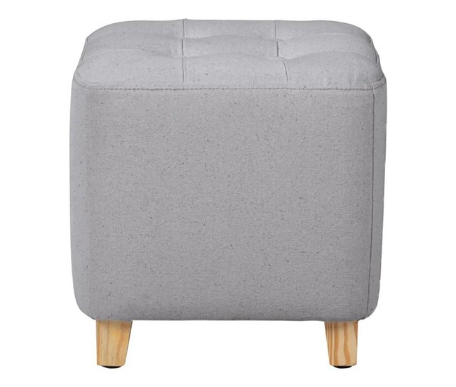 Puff CHARME 35x35cm tejido algodón surtido Multicolor