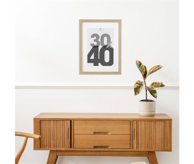 WELL HOME - Marco de fotos MDF Beige