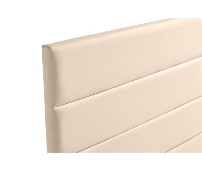 CABECERO TAPIZADO GENOVA POLIPIEL  - Moonia 90 Beige