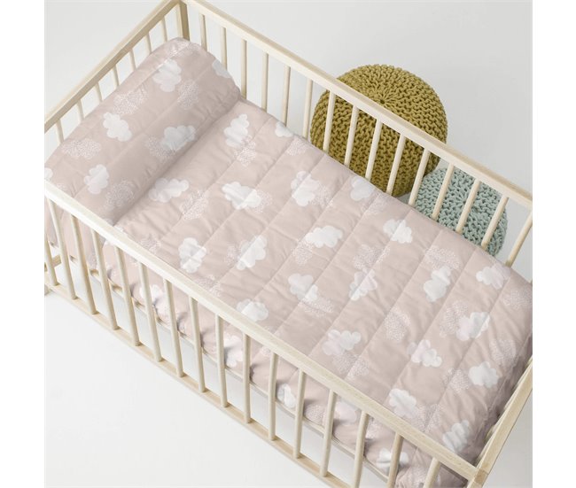 Clouds pink Colcha Rosa