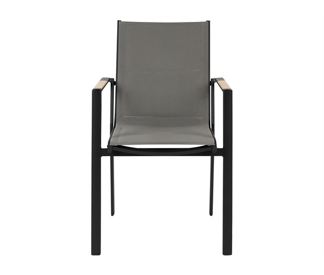 Beliani Conjunto de comedor OLMETTO/BUSETTO Negro