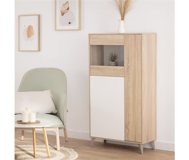 Vitrina Kikua Plus Roble