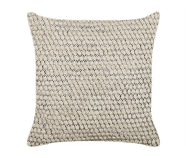 Beliani Cojín decorativo HOWEA Beige