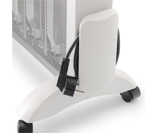 AV7577WHITE - Radiador calefactor de mica 2000w Aluminio