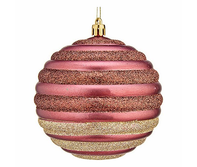Set de Bolas de Navidad Rosa