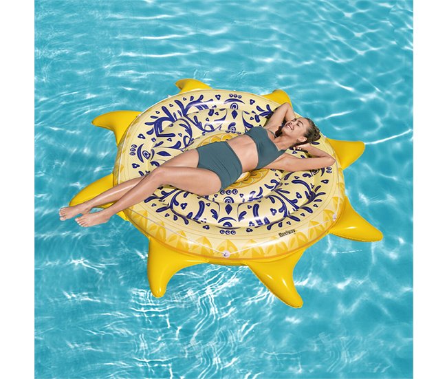 Isla Hinchable Amarillo